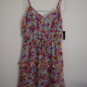 I.N. - NWT Summer XS strapped floral pattern dress